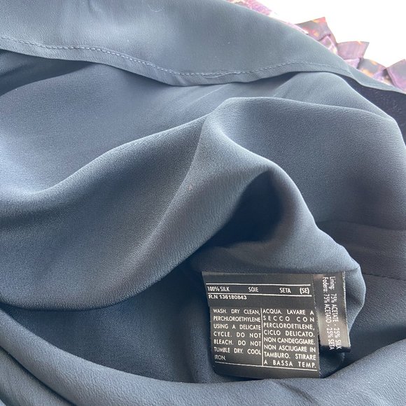 SALVATORE FERRAGAMO FLARED CHECKED SKIRT mu628 - Picture 13 of 13